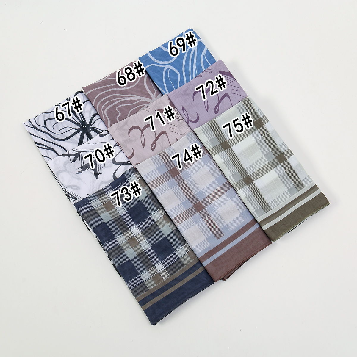 110*110 cm foulard carré femmes musulman Hijab foulard enveloppes imprimé coton Voile carré écharpe Hijab Tudung Bawal malaisie Hijabs