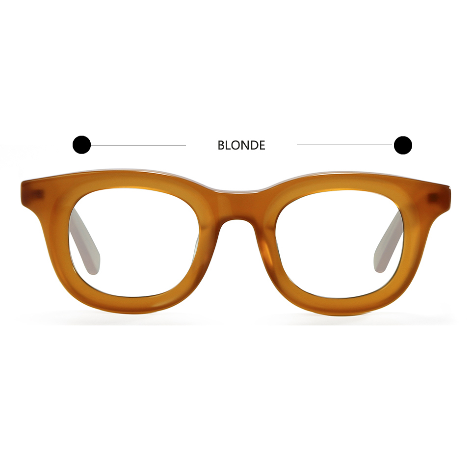 À la mode unisexe Vintage Punk rond acétate lunettes cadre lunettes hommes femmes optique Spectacle Prescription montures de lunettes