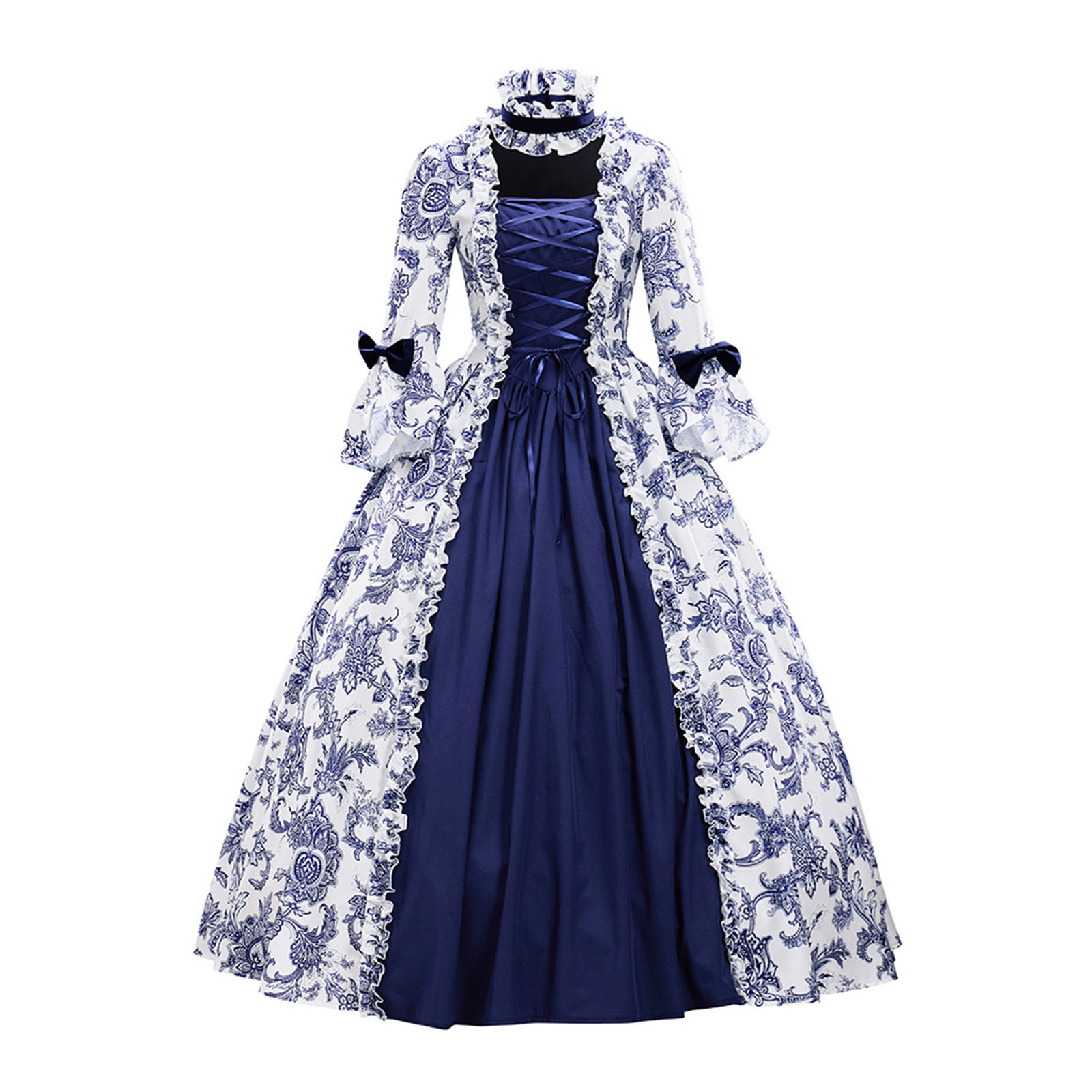 Robe de soirée médiévale victorienne pour femme, style Renaissance, pour la danse et les événements historiques
