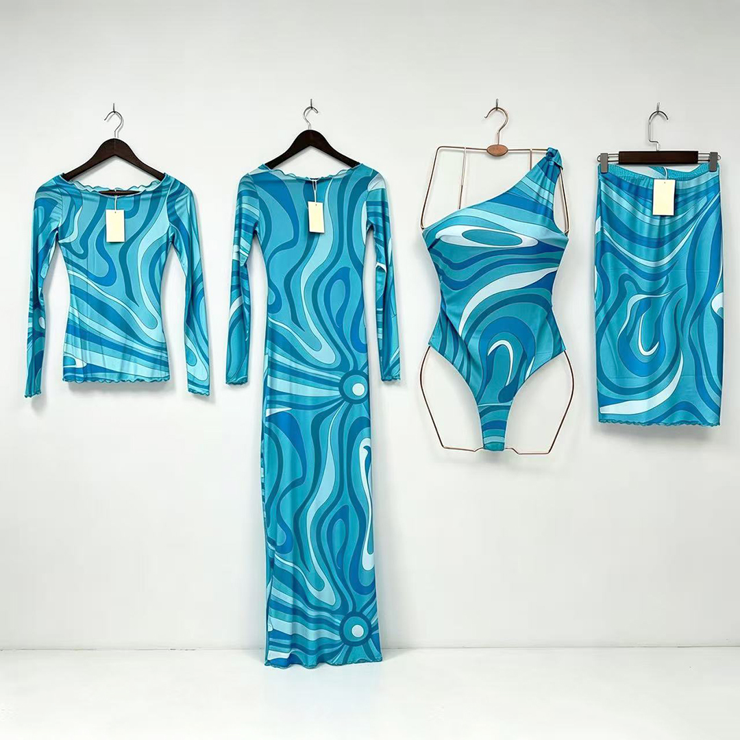 Paréo de plage en maille pour femme, design de luxe, avec logo signature de créateur, classique, transparent, pour femme