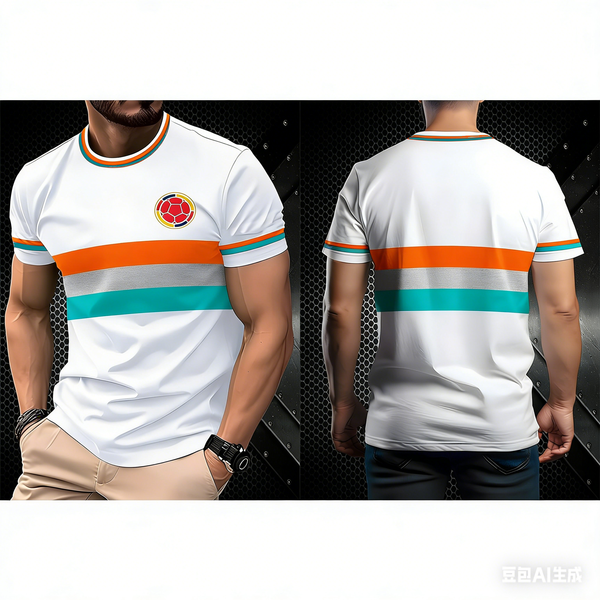 Maillot de Football rayé pour hommes, respirant, minimaliste, léger, tissu, Match d'entraînement toutes saisons, sport d'équipe, Fitness, haut de course