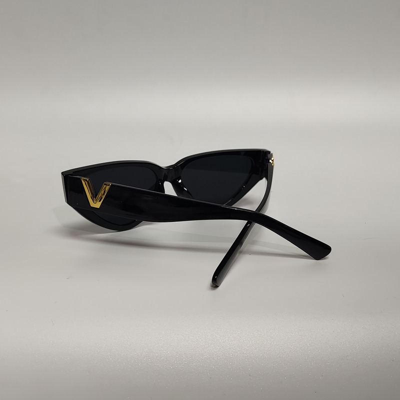 Lunettes de soleil œil de chat pour hommes et femmes, lunettes de soleil, marque de luxe, mode glamour, qualité supérieure, tendance féminine, UV400