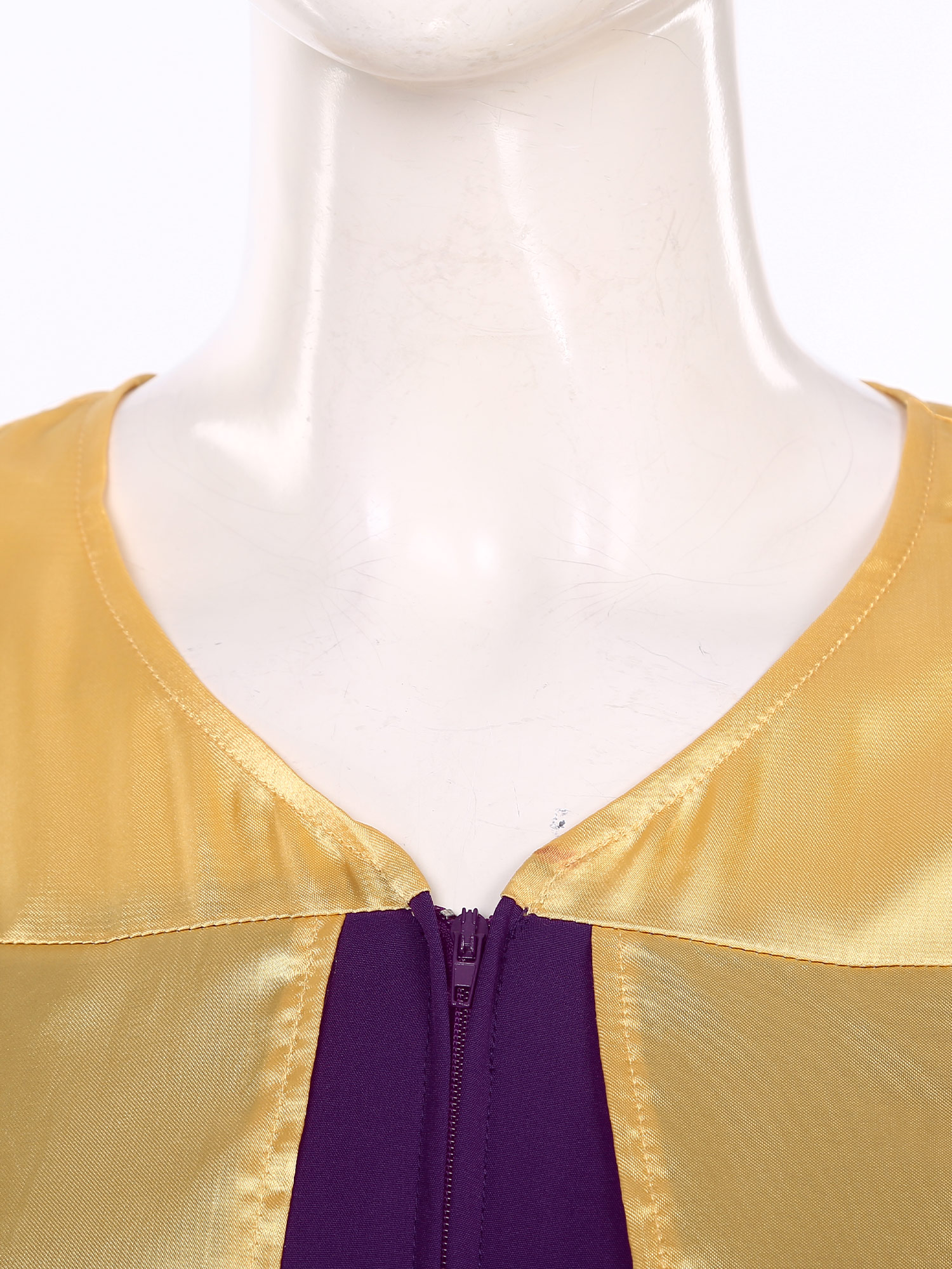 Robe de Chorale d'Église pour Femmes et Hommes, Costume de Pasteur à Thème Halloween, Robe Longue à Manches Longues avec Fermeture Éclair pour Culte Liturgique, Prière et Louange