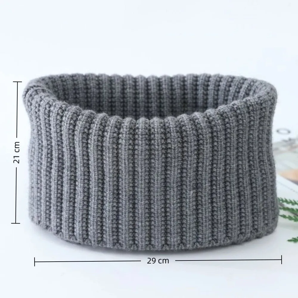 1 pièce Cache-cou d'hiver épais et chaud, élastique, convertible en bandeau, accessoire pour l'extérieur, les loisirs et le bureau