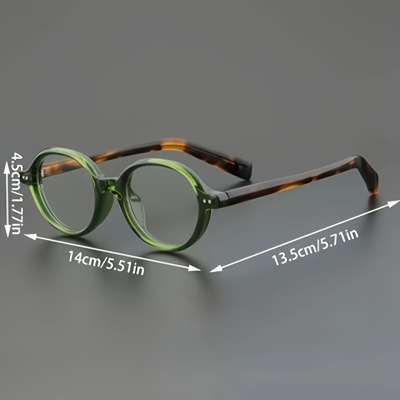 Monture de lunettes optiques ovales de petite taille pour femmes, style rétro, anti-lumière bleue, tendance