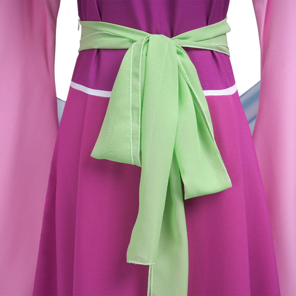 Costume de Cosplay Anime Maomao, perruque, robe rose The Apothecary Diaries, tenues de jeu de rôle, costumes pour fête d'Halloween, Comic Con