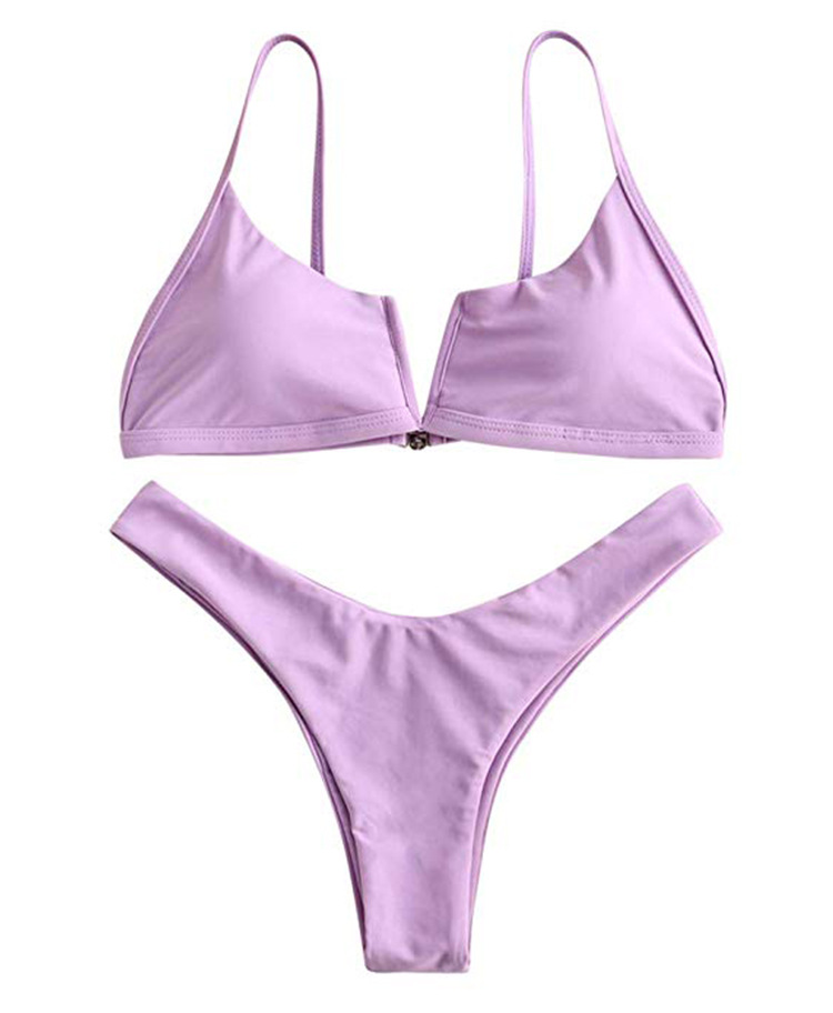 Nouveaux maillots de bain sexy : Bikinis bandeau, maillots de bain à col en V, maillots de bain push-up, ensembles de bikinis brésiliens pour femme, maillots de bain Biquini