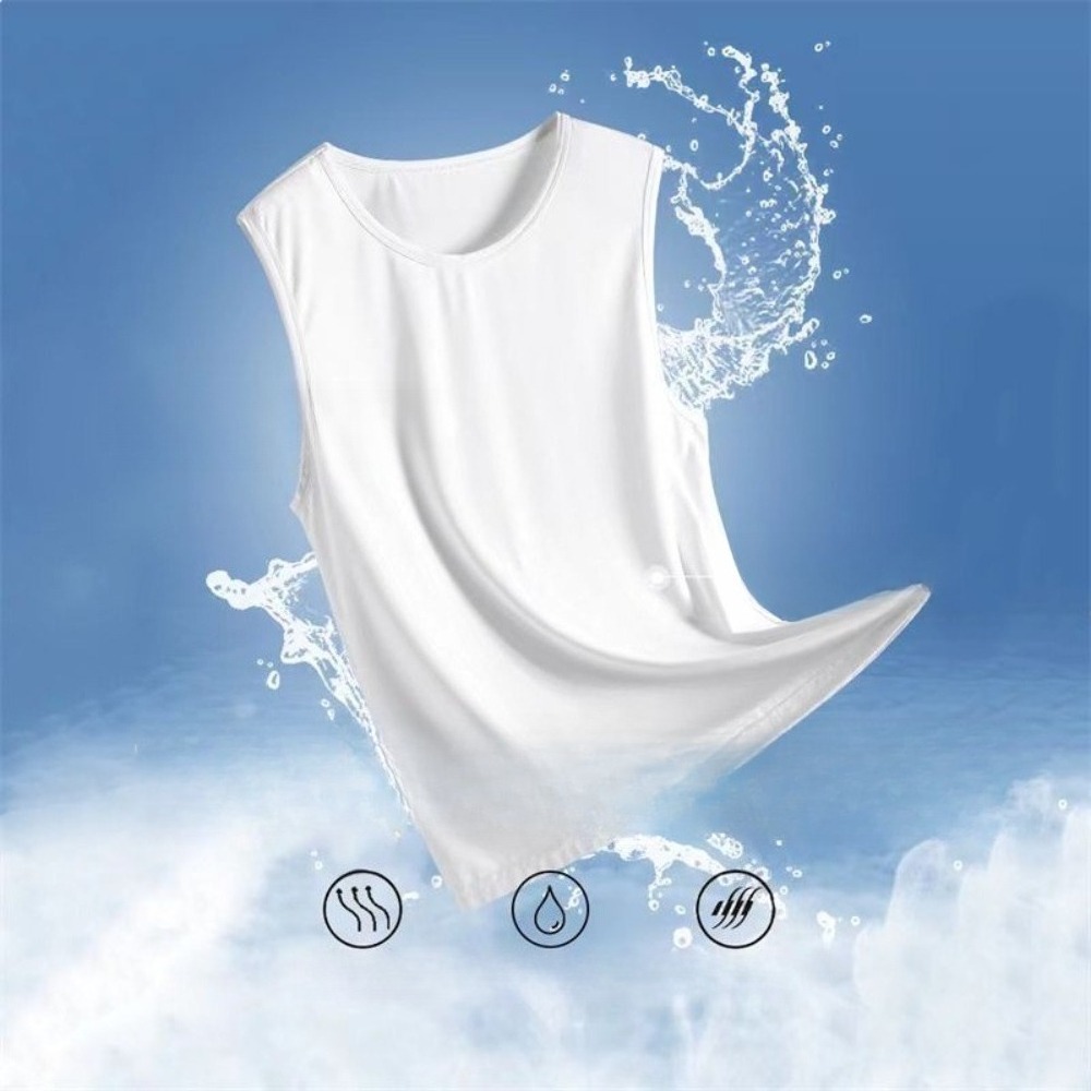Débardeur en maille pour homme, débardeur de sport en maille pour homme, vêtements de sport, haut de fitness transparent sans manches