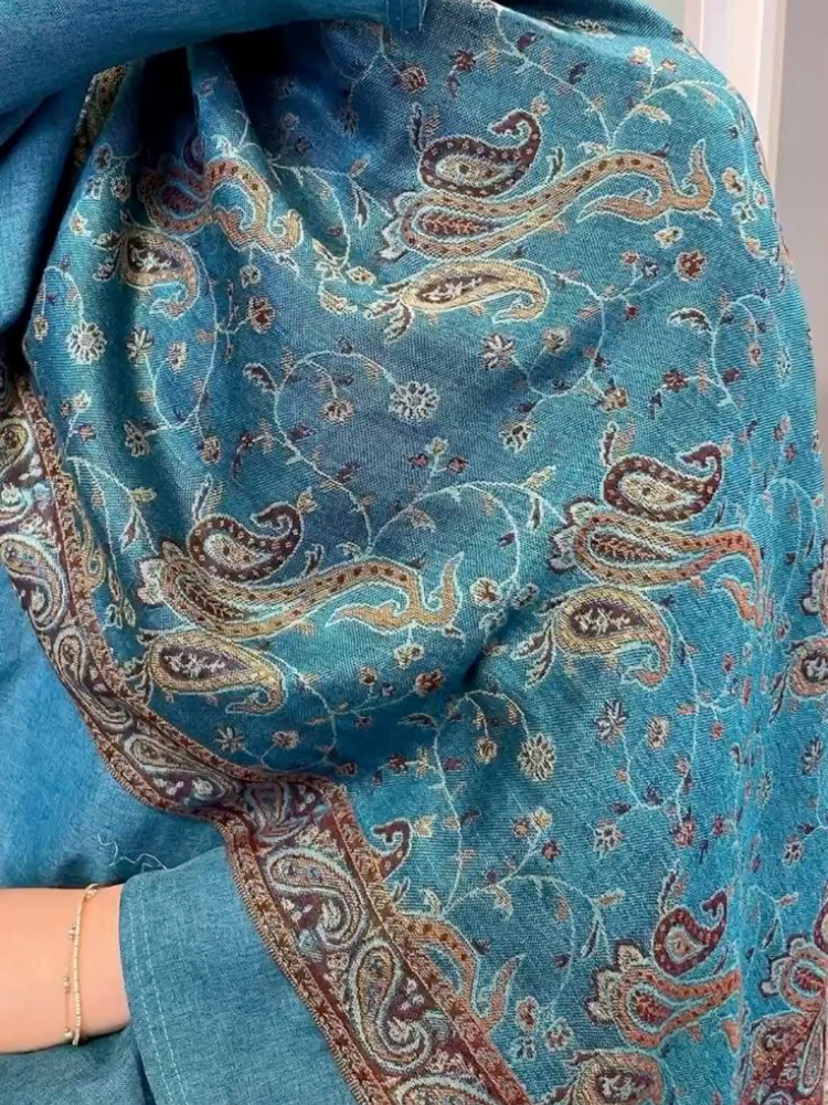 Pashmina Hijab écharpe longue marque de luxe cachemire châle femme Foulard doux Turban bandeau pour femmes bandeau Turbans pour les femmes