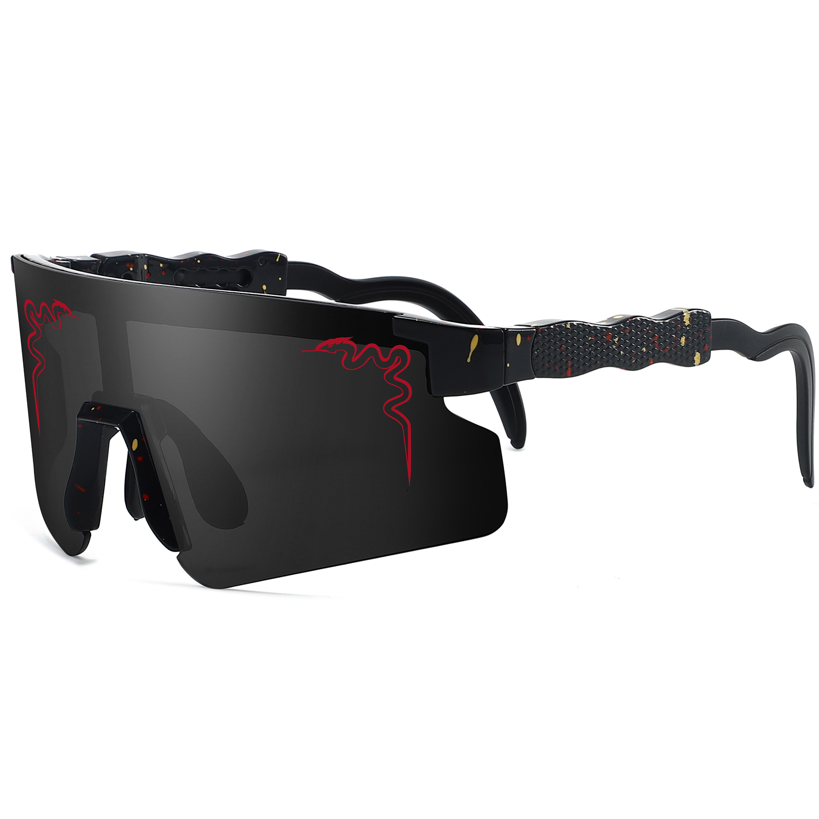 Lunettes de soleil hommes femmes UV400 lunettes de soleil Baseball Sport de plein air cyclisme lunettes vtt vélo lunettes de vélo