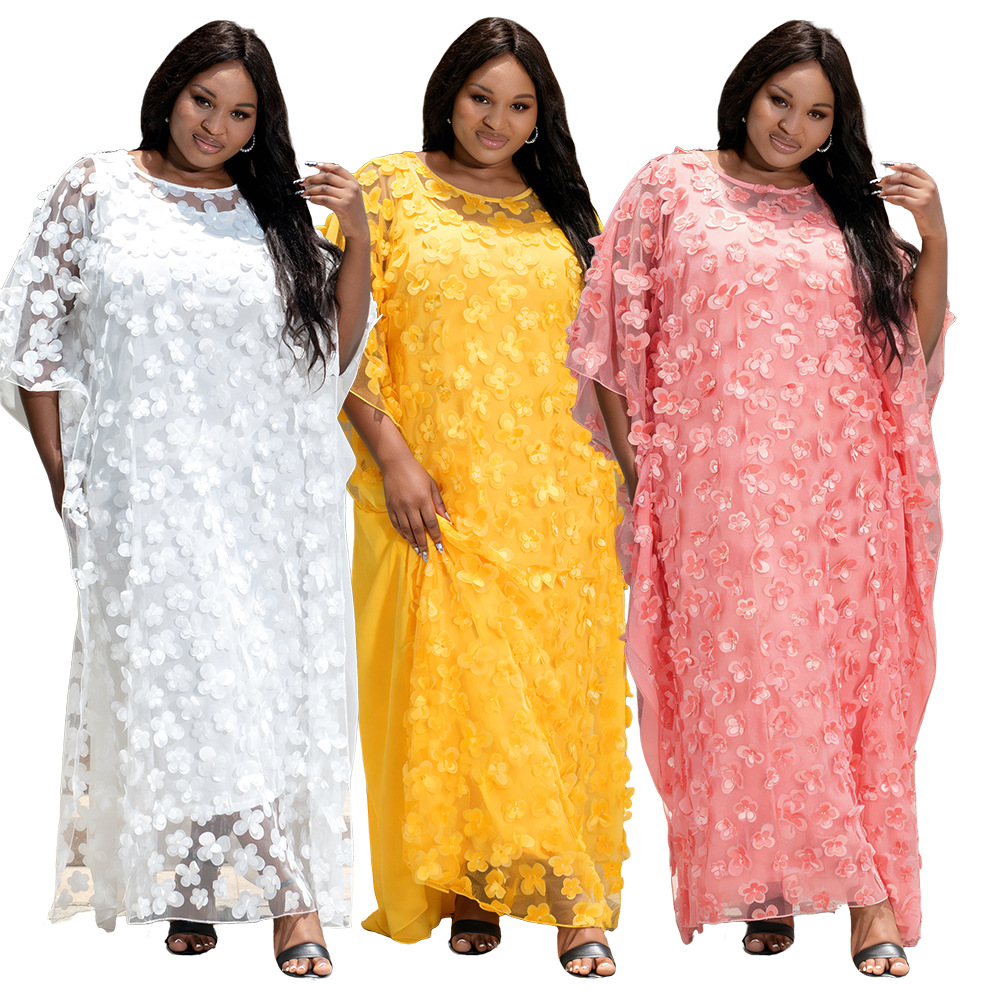 Abayas pour femmes, mode musulmane africaine de Dubaï, robe caftan marocain, robes de soirée, robe boubou en mousseline, djellaba femme