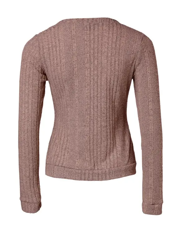 Chemisier à manches longues zippé pour femme – Hauts chics avec fermeture éclair sur le devant, hauts élégants semi-transparents pour tenues formelles décontractées, lavage en machine facile à entretenir