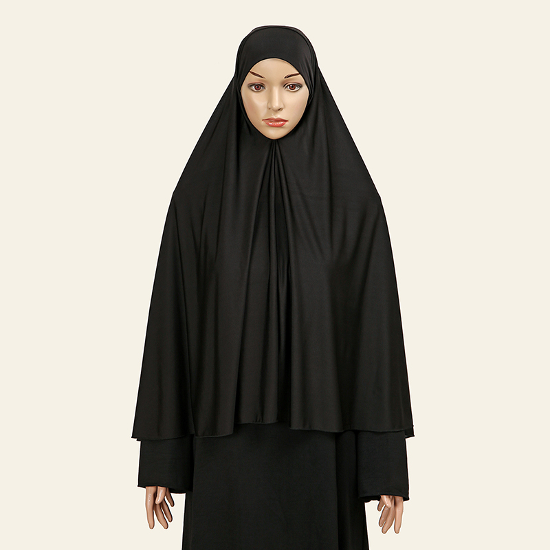 Foulard de Tête pour Femme Musulmane, tiens imar Abaya, Long Hijab Burqa, Vêtement de Prière Islamique, Turban Couvert, Châles Enveloppants pour Ramadan, Nouvelle Collection