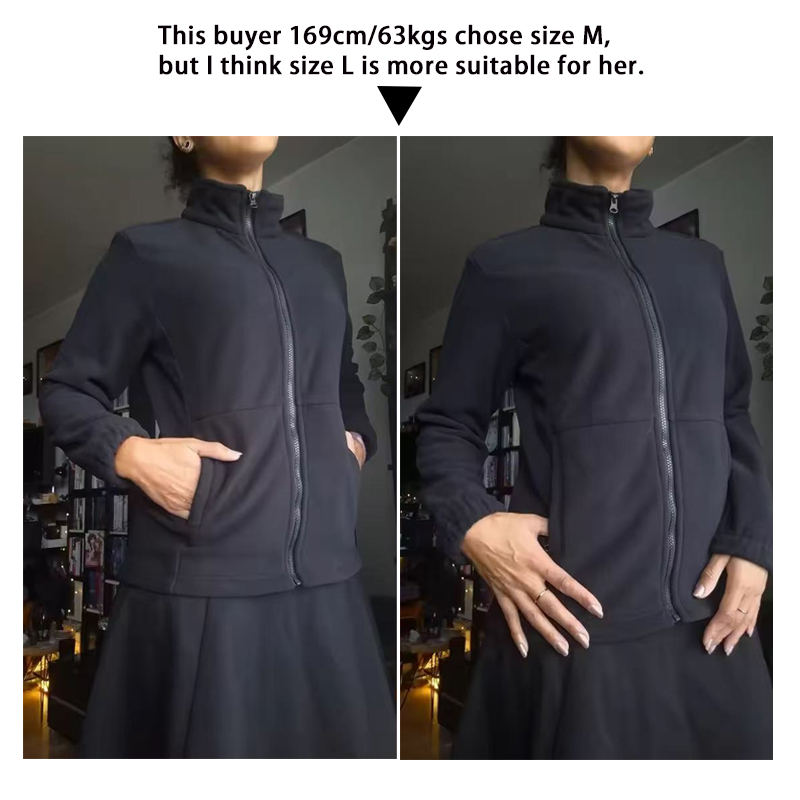 Veste en laine pour femme, col montant, chaude, respirante, résistante au froid, décontractée, confortable, pour les voyages en plein air, la randonnée