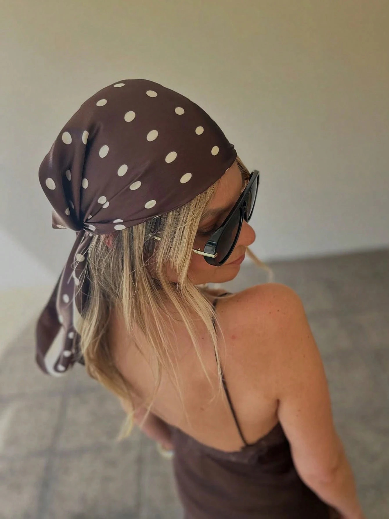 Foulard carré en soie 2026 pour femme, imprimé, bandeau, hijab en satin, bandeaux pour cheveux, foulard, bandeaux pour la tête, bandana