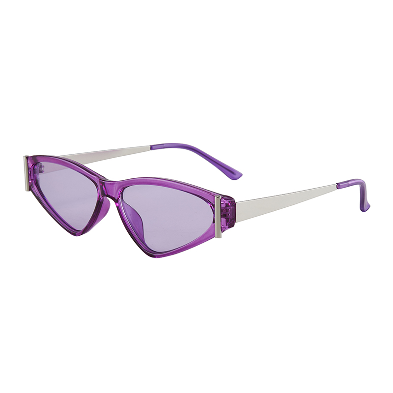 Lunettes à la mode pour femmes, 1 pièce, Triangle inversé, rétro, tendance, décontractées, polyvalentes, adaptées aux défilés quotidiens en plein air