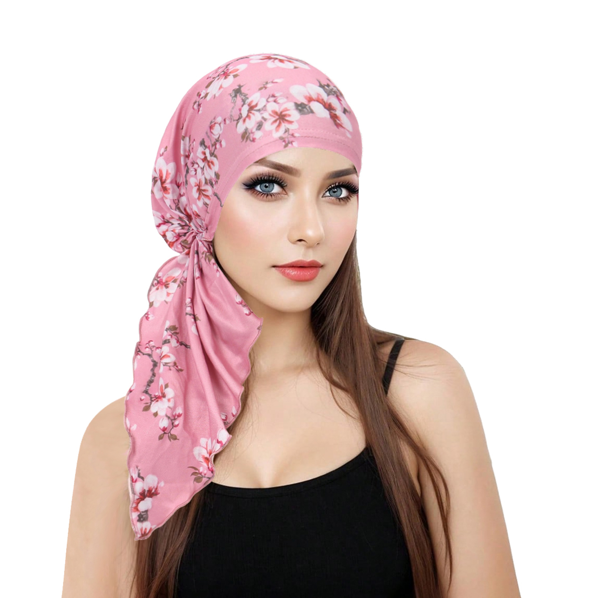 Nouveauté 2026 : Turban doux pour femmes musulmanes, bandeaux, foulard pré-noué imprimé, bonnet chimio pour femmes, hijabs intérieurs, accessoires capillaires