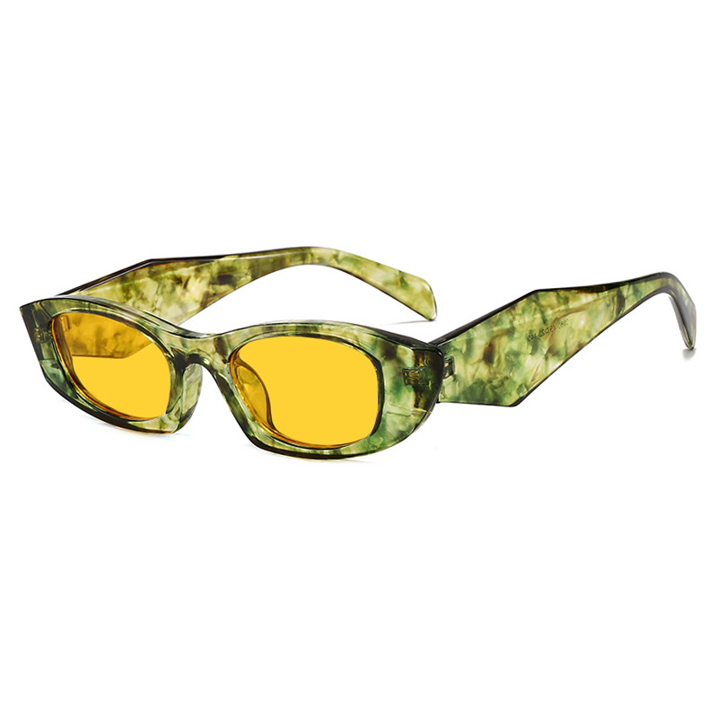 Nouvelles Lunettes de Soleil Carrées Rétro de Qualité pour Femmes, Style Classique, Décoration Tendance, Protection UV400, Lunettes de Soleil Punk Léopard pour Hommes