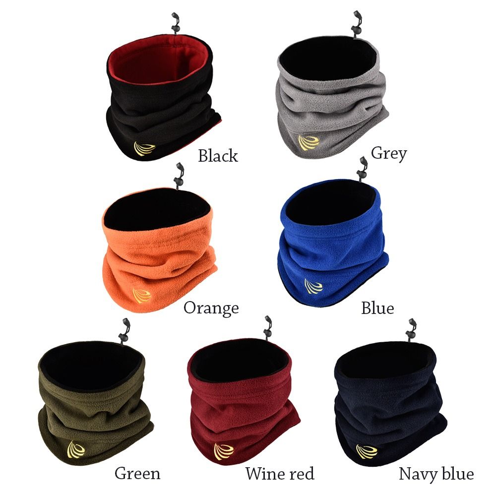 Écharpes de sport de plein air d'hiver, guêtre de cou en polaire, écharpe Tube de Ski, demi-couverture du visage pour hommes et femmes, foulard à col résistant au froid
