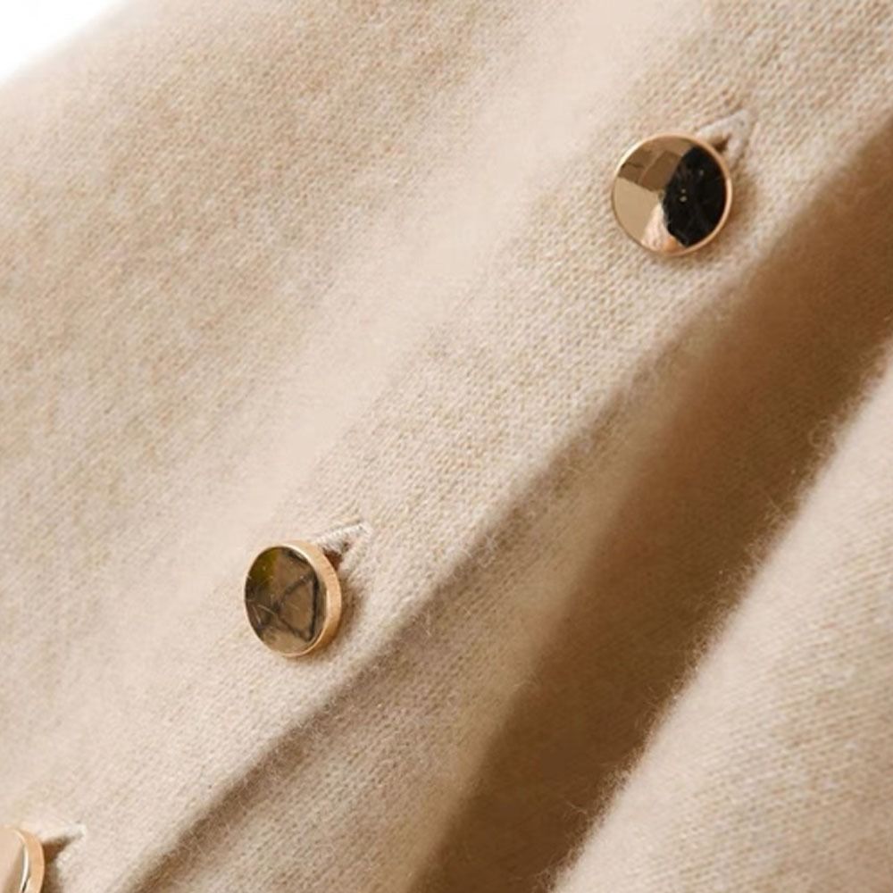 Nouveau châle pashmina avec boutons, poncho tricoté épais et chaud, châle-écharpe décontracté irrégulier, automne-hiver