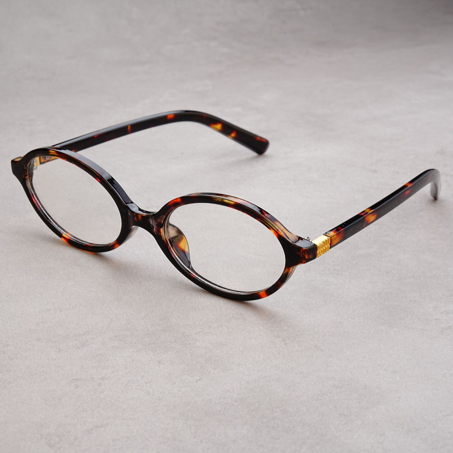 Lunettes de soleil ovales Vintage pour femmes et hommes, marque de luxe de styliste, petites lunettes de soleil ovales photochromiques, mode rétro léopard