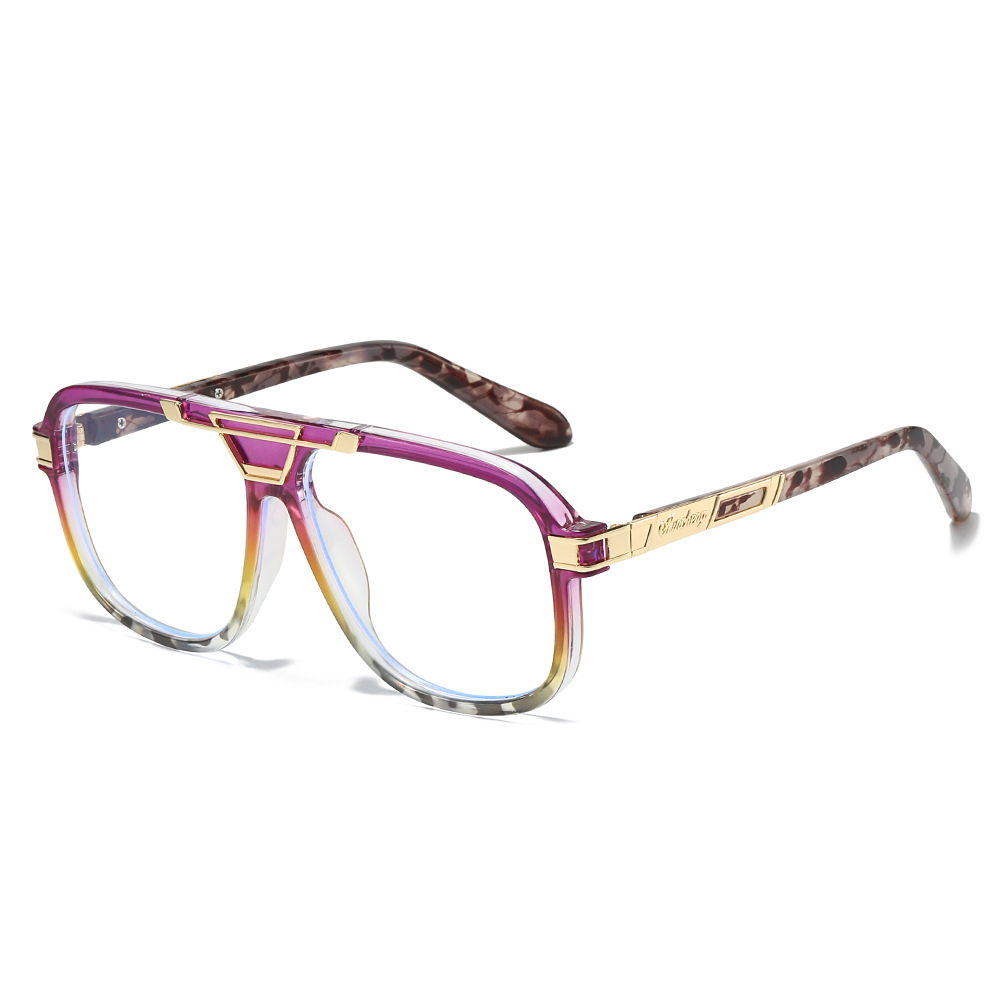 2025 lunettes de pilote cadre Anti lumière bleue hommes femmes unisexe Aviation lumière bleue bloquant lunettes Vintage marque lunettes de créateur