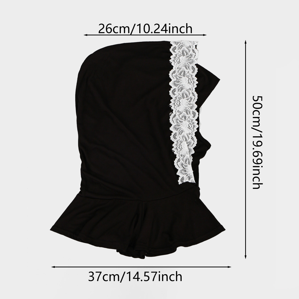 Bonnet instantané pour femmes musulmanes, double couche, sous-bonnet, hijab instantané pour le Ramadan, bonnet intérieur, turban élastique, bandana, bandeau doux