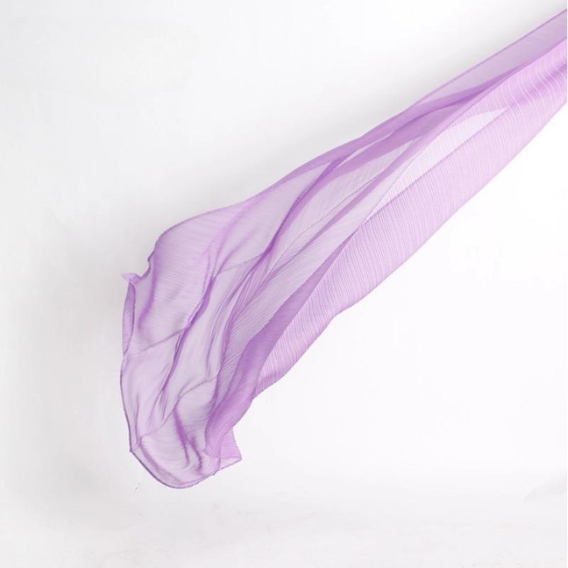 Miyake – écharpe plissée pour femmes, nouvelle couleur unie, à la mode, polyvalente, chaude et protectrice au soleil, printemps et automne