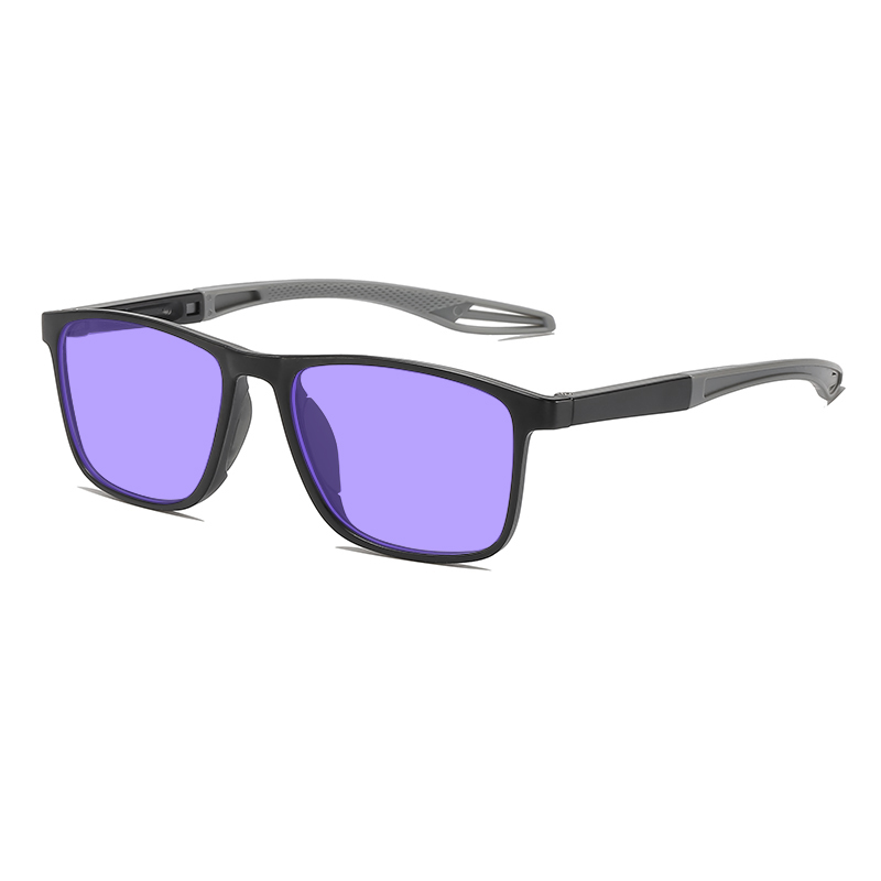 Lunettes anti-lumière bleue colorées pour femmes et hommes, verres bleus et violets, lunettes optiques élégantes, lunettes de jeu pour ordinateur en TR
