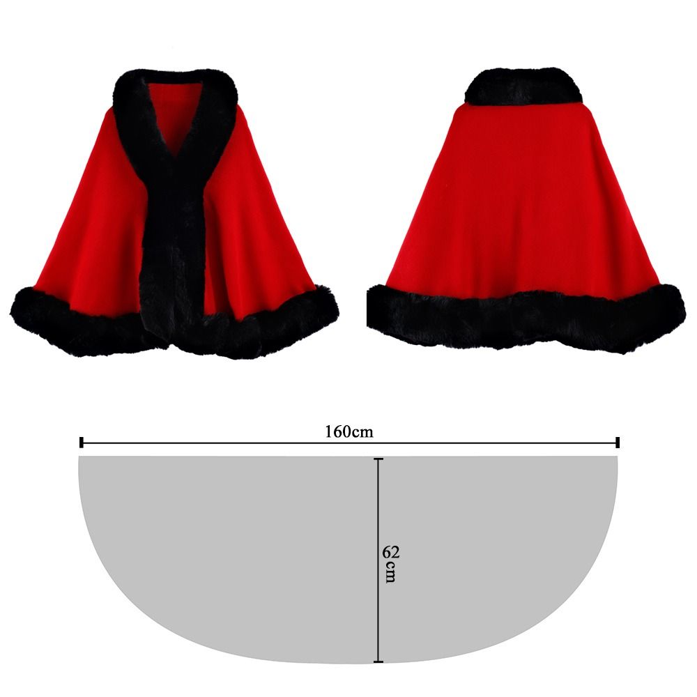 Femmes hiver chaud châle épaissir manteau Cardigan Cape Cape extérieure