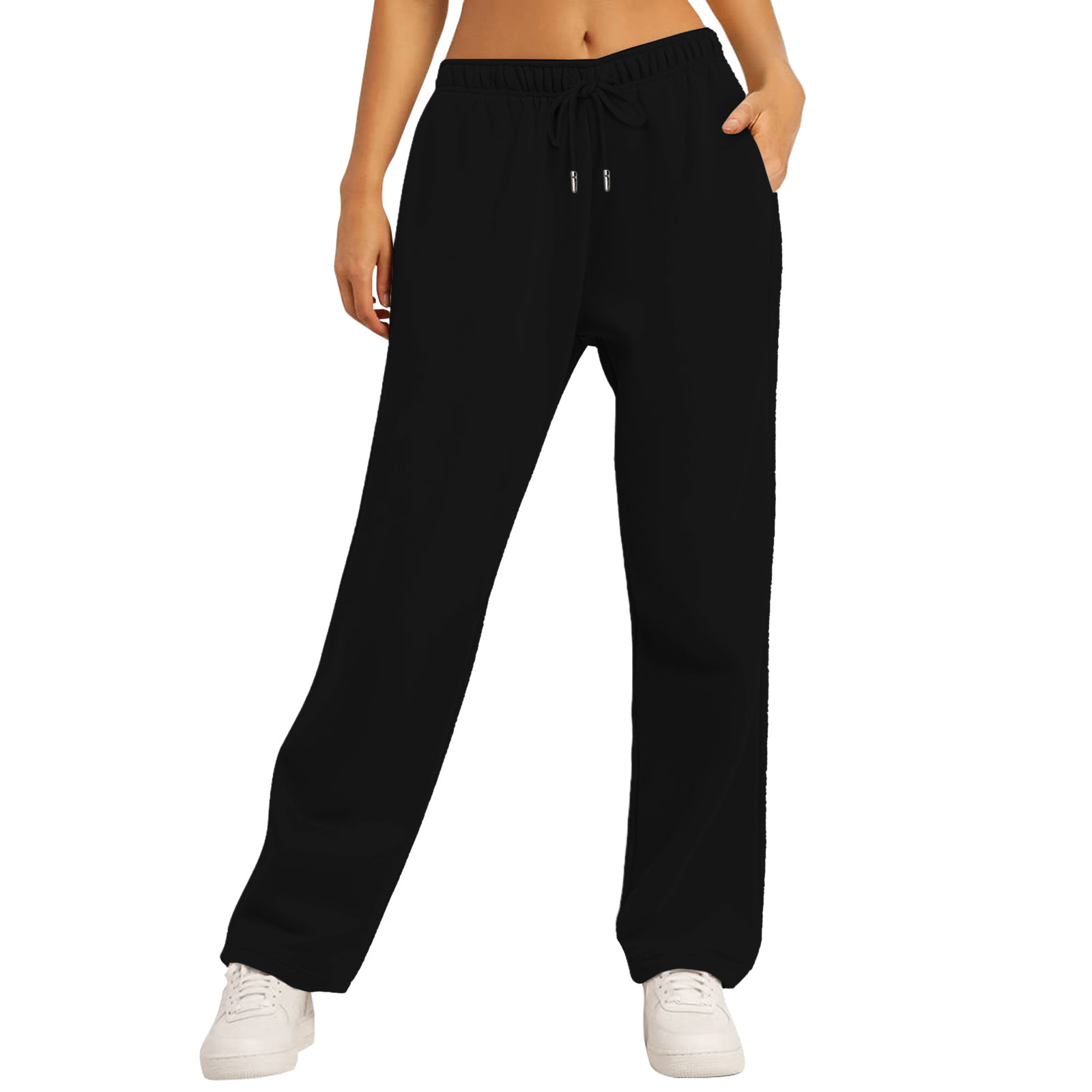 Pantalon de jogging décontracté pour femme, style urbain tendance, automne-hiver, polyvalent, pour couple, pantalon de sport
