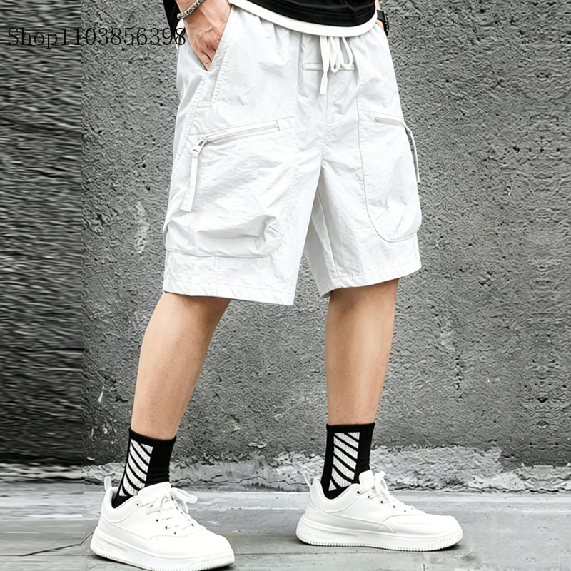 Shorts cargo pour hommes, extérieur, voyage, sport décontracté, shorts à grandes poches, tissus confortables pour hommes, shorts fins pour les sorties