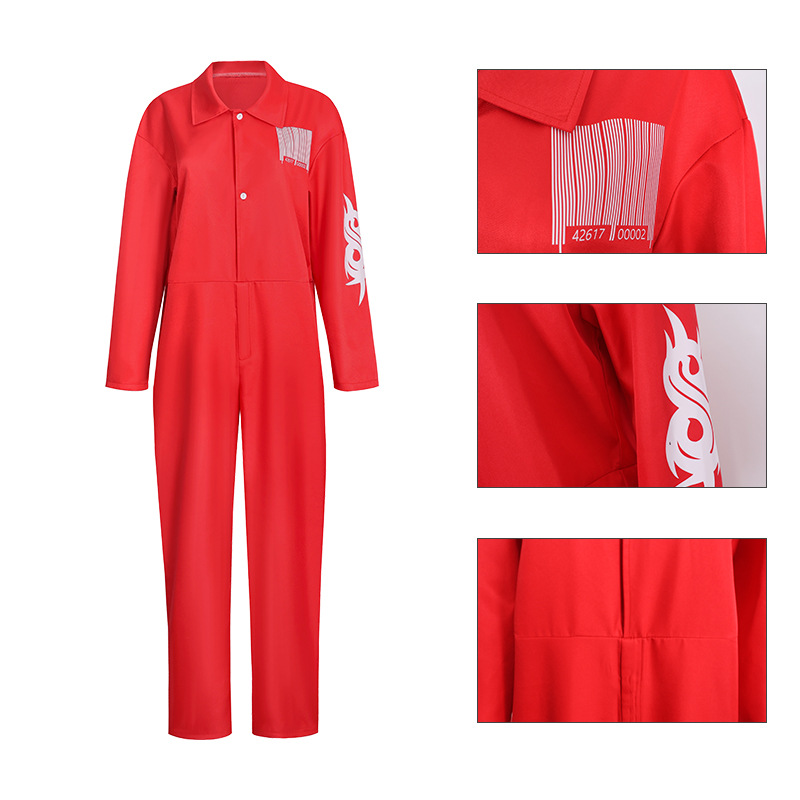 Costume de Cosplay Anime Joey, combinaison avec nœud rouge, tenues pour hommes adultes, uniforme, body fantaisie d'halloween