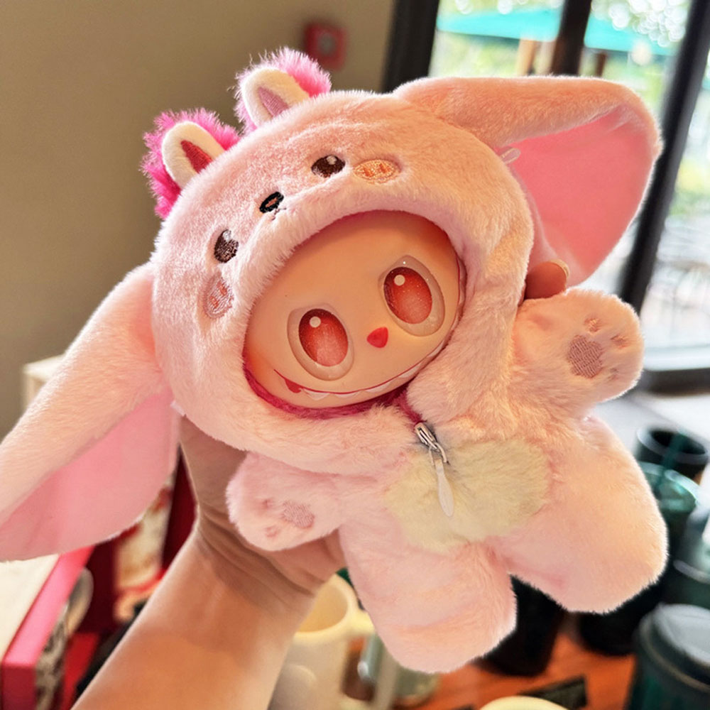 Vêtements uniquement pour 17cm, ensemble de vêtements pour animaux, éléphant, chat mignon, pour poupée Labubu de 15 à 17cm, accessoires