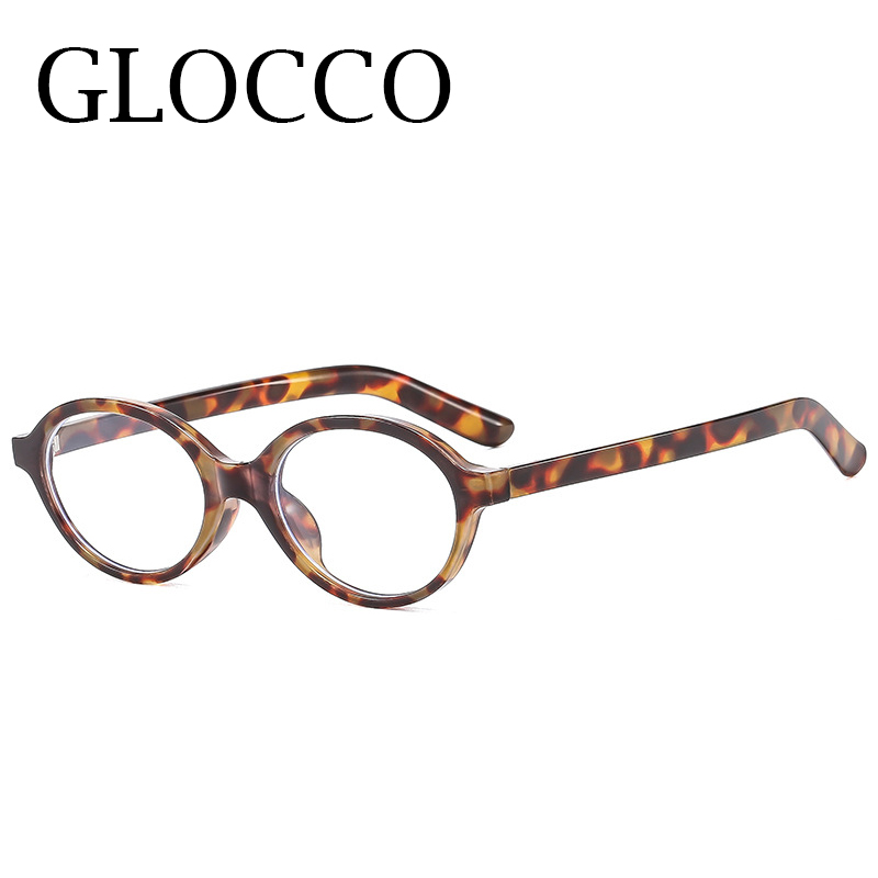 Lunettes de presbytie ovales à petite monture pour femmes, tendance, Anti-lumière bleue, Protection des yeux, léopard, lunettes de lecture ovales, 2026
