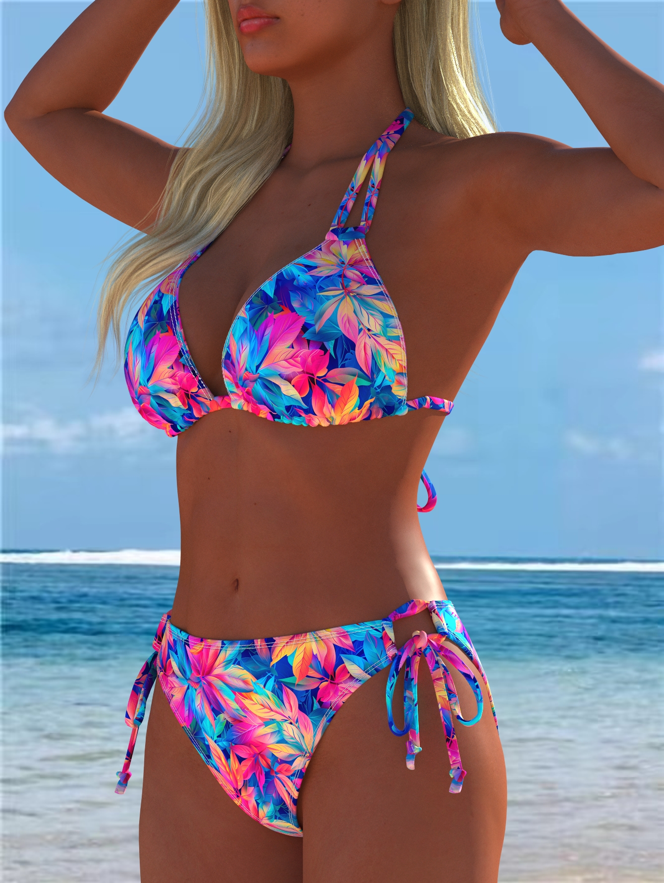 Maillots de bain pour femmes, tenues de plage, tenues de festival estival, vacances, voyage, sexy, luxe, moderne, ensemble deux pièces, bikinis