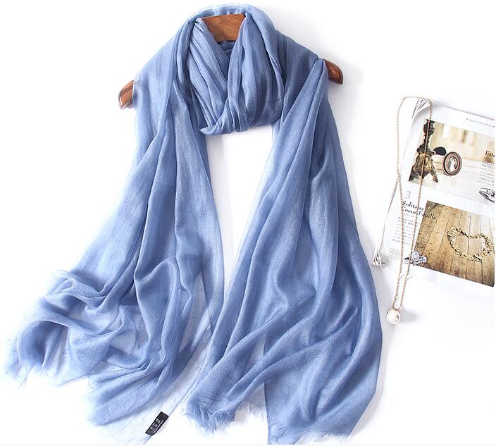 Naizaiga 100% cachemire dames solide été mince châle femmes marque écharpe grande taille luxe pashmina, JYFZ1