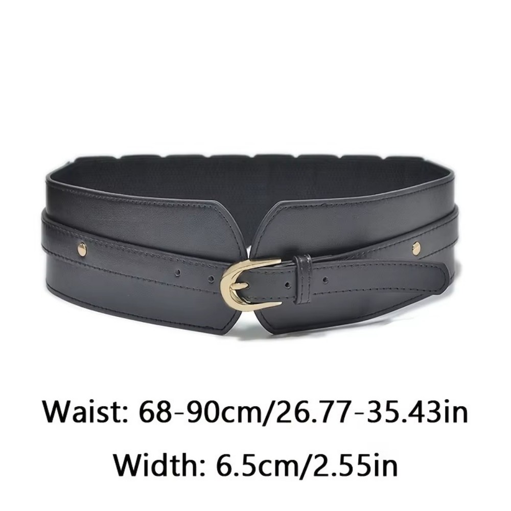 Ceintures en cuir pour femmes de haute qualité réglable en cuir Pu longue ceinture femme Vintage taille large manteau Corset ceinture Cummerbunds