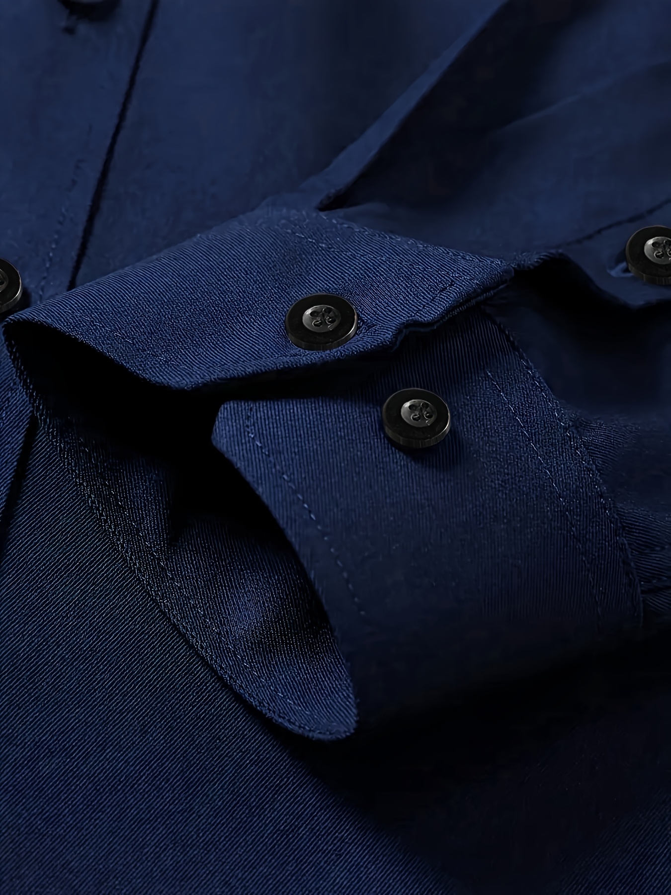 Nouvelle Chemise Homme Élégante Tendance Européenne Manches Longues Classique Chic Décontracté Élastique Anti-boulochage Chemises Habillées Professionnelles pour Homme