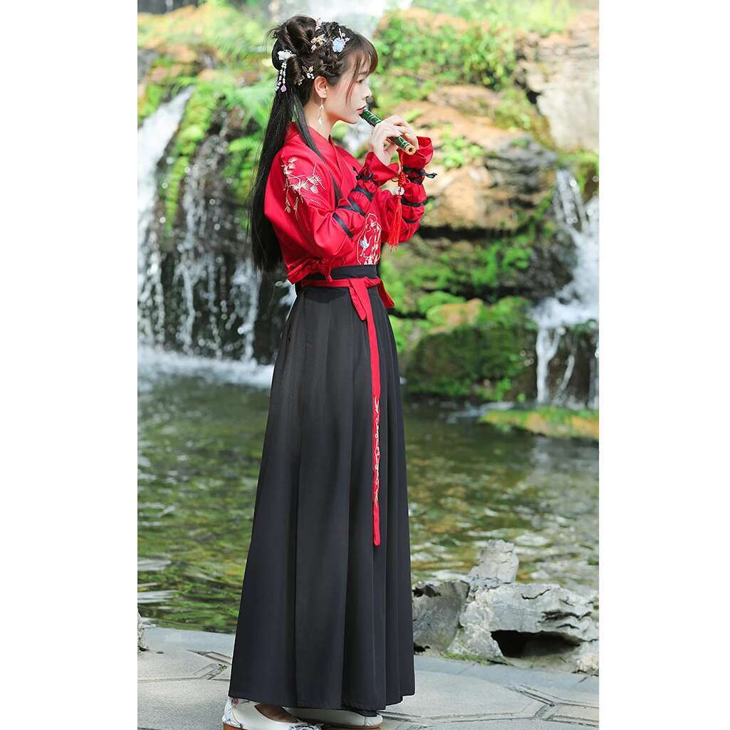 Kimono Vintage japonais samouraï, vêtements de Cosplay pour femmes et hommes, Chiinese Hanfu, Cardigan brodé de grue Yukata, manches longues rétro