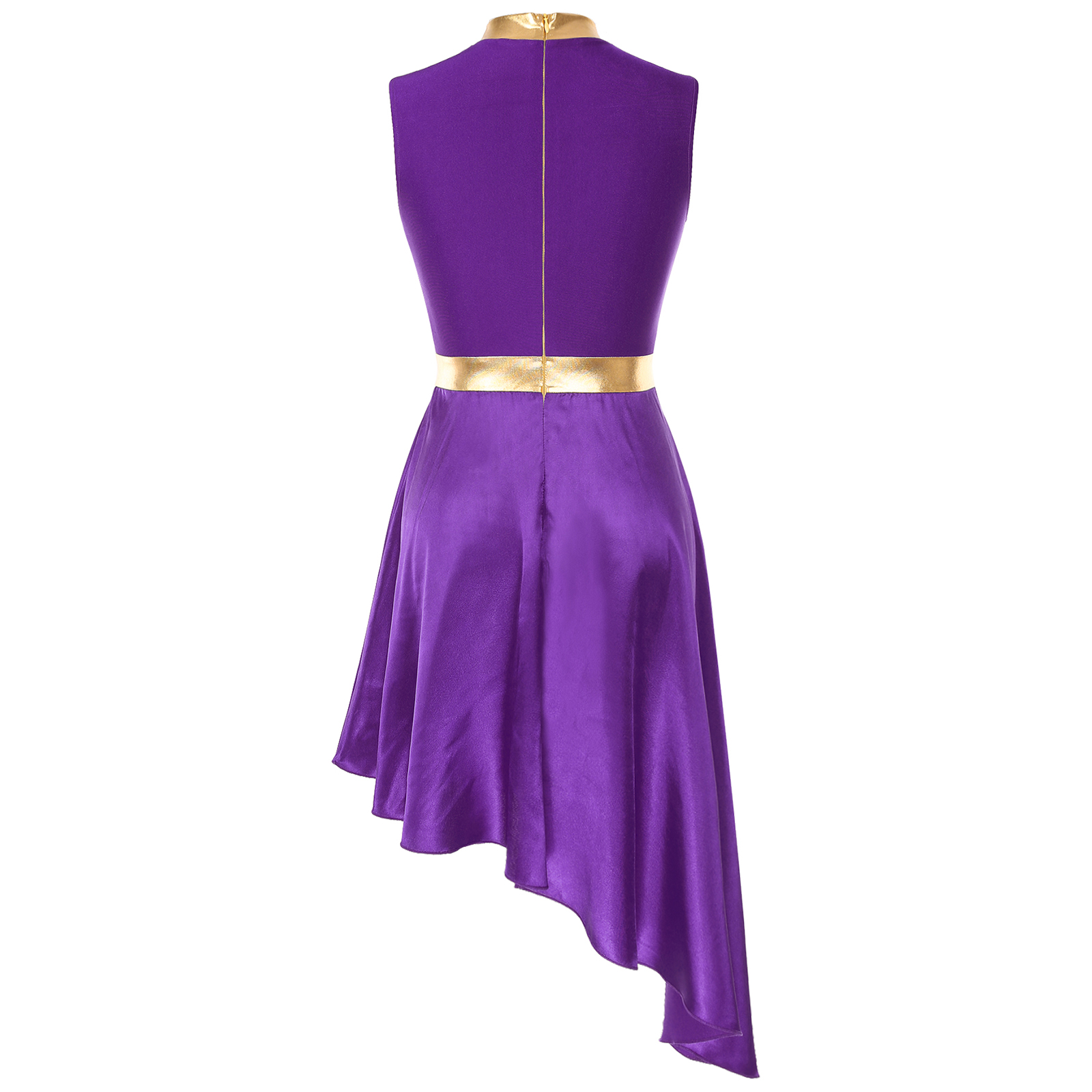 Tunique de danse de Ballet lyrique liturgique pour femmes, robe superposée, Costume de culte chrétienne, fermeture éclair Invisible au dos, robes Chruch