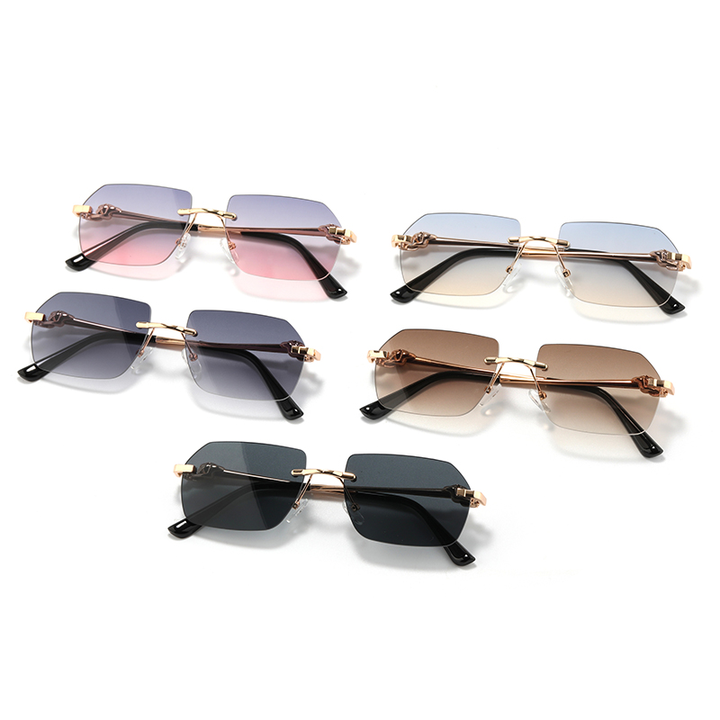 Classique rétro dégradé Vintage carré lunettes de soleil femmes mode bonbons couleur lunettes hommes rétro lunettes UV400 femme