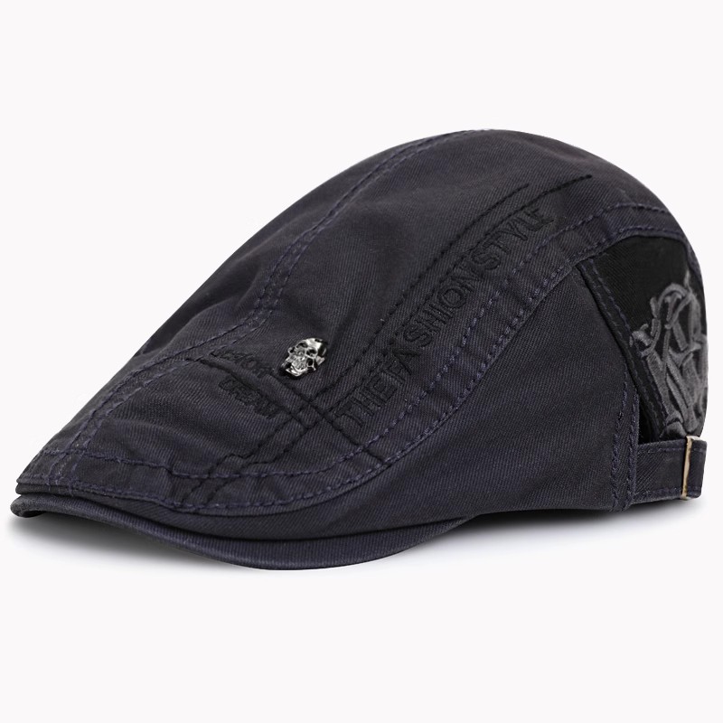 Bérets de sport en coton unisexe, casquettes à visière décontractées avec lettres brodées, accessoire de mode en plein air pour hommes et femmes, automne