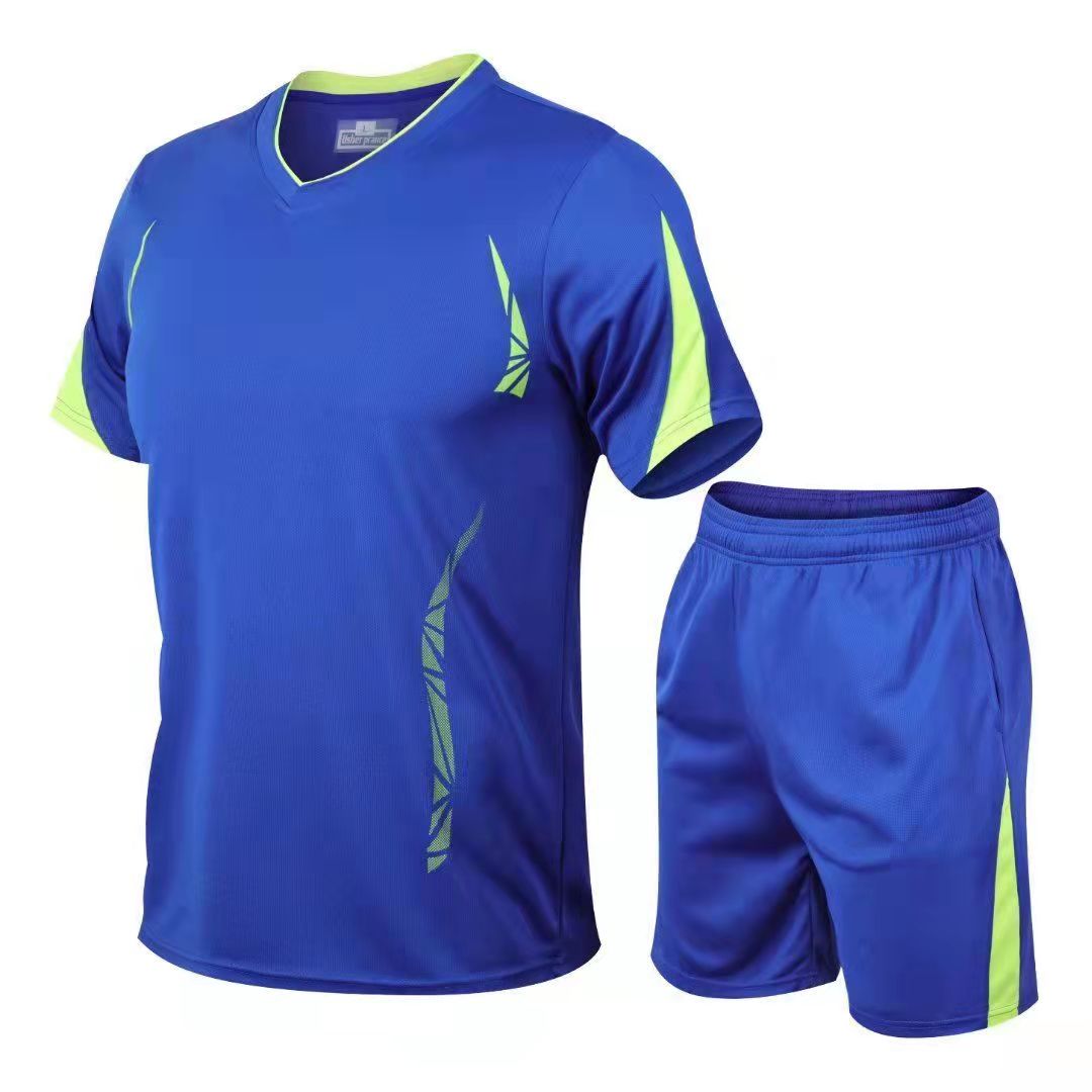 Ensemble T-shirt et Short pour Homme, Décontracté, à Manches Courtes, Pantalon en Y, de dehors, de Course, Streetwear, Nouvelle Collection Été