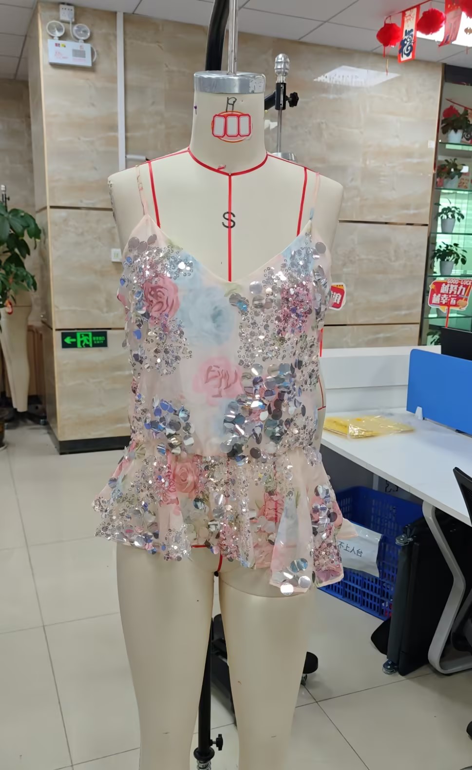 Tops sans manches en maille à sequins floraux sexy bohème pour femmes, pour les vacances, la plage, le club, les fêtes