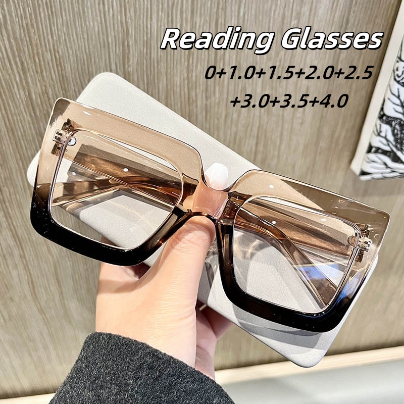 Lunettes transparentes rétro géométriques pour femmes, adaptées aux loisirs de plein air, lecture 03/Life, cadeaux de décoration, presbytie