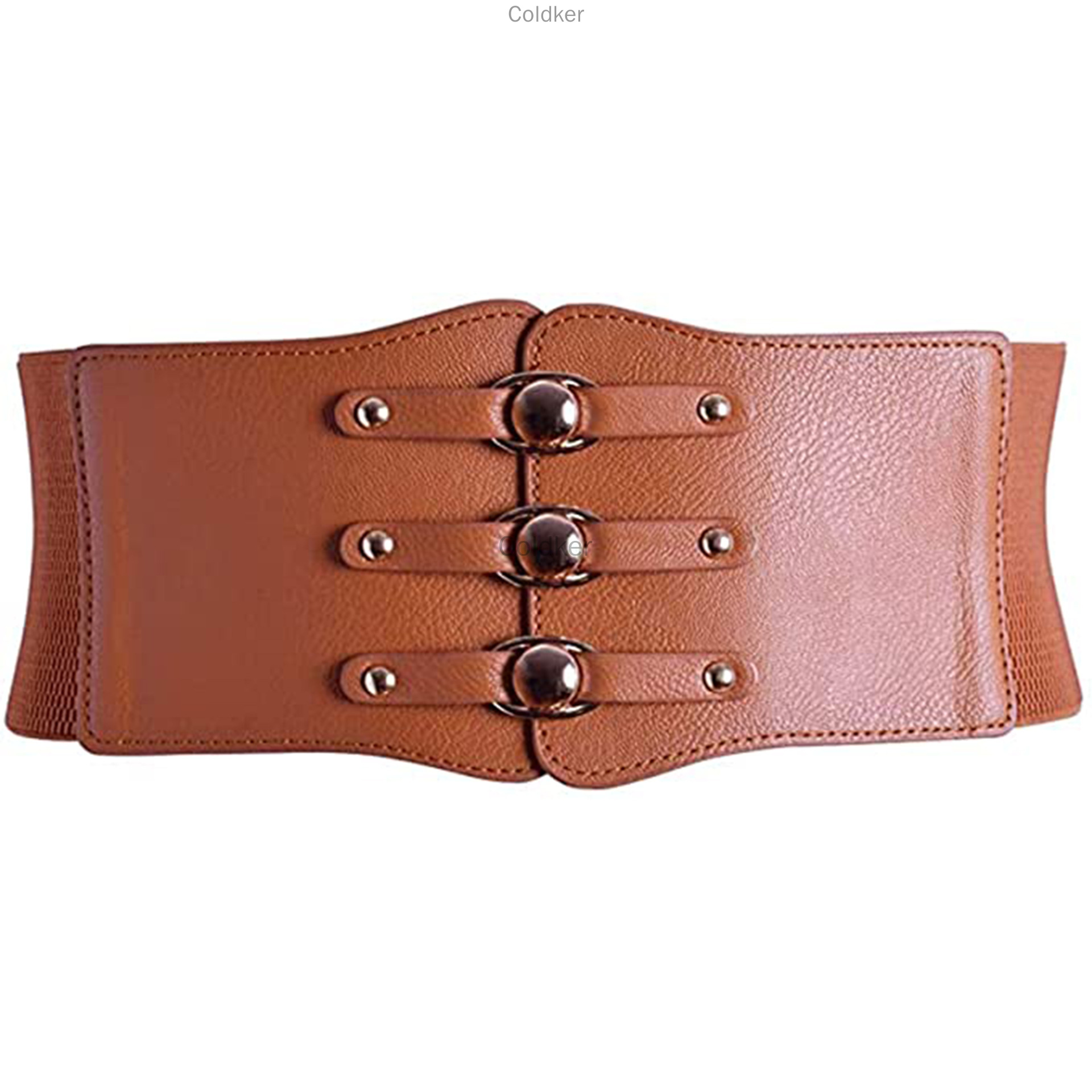 Ceinture Longue artificiel astique Large pour Femme, Costume Médiéval, Longueur 65cm