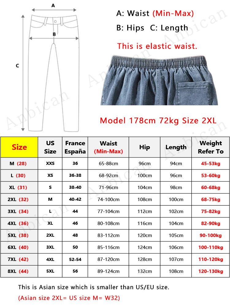 Jean de jogging grande taille pour hommes 6XL 7XL 8XL Streetwear noir bleu pantalon Cargo en Denim décontracté coton extensible jean conique pantalon Baggy