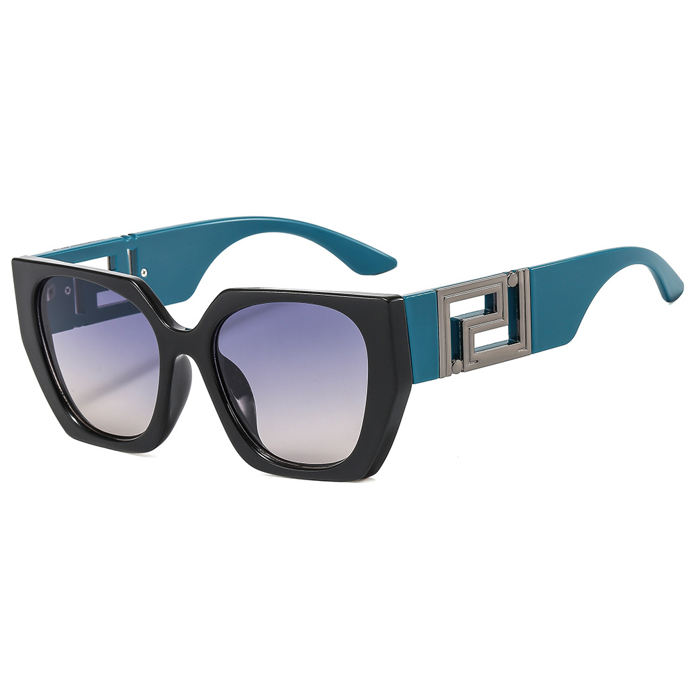 Lunettes de soleil carrées surdimensionnées pour femmes, Vintage, tendance, nuances dégradées, marque de luxe, Design, lunettes de mode
