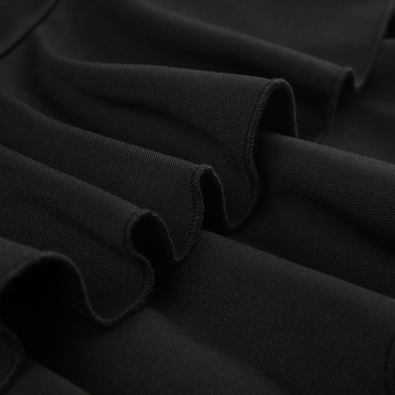 Goth Y2K – Mini jupe trapèze en dentelle noire pour femmes, Streetwear coréen